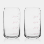 Liebesglas | Romantisches Trinkglas Dosenglas (Rechts)
