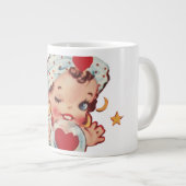 Liebesglück! Jumbo-Tasse (Vorderseite Rechts)