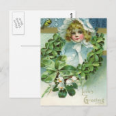 Liebesgruß Postkarte (Vorne/Hinten)