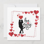 Liebesgrüße Personalisierte Flache Karte (Vorderseite)