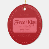 Liebesgutschein  keramik ornament (Links)