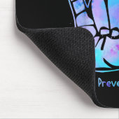 Liebeshandzeichen Selbstmordpräventions-Bewusstsei Mousepad (Ecke)