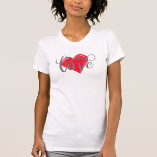 Liebesherz Grafik T-Shirt