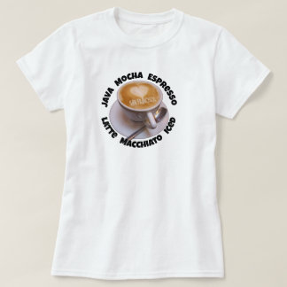Liebesherz San Francisco Cappuccino-Kaffeetasse T-Shirt
