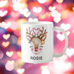Liebesherz Süßigkeiten Tannenbaum Rentier Benutzer Kaffeetasse