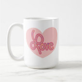 Liebesherz-Tasse Kaffeetasse (Links)