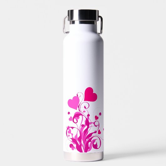Liebesherzen Baum-25053 Trinkflasche (Vorne)