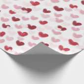 Liebesherzen Geschenkpapier (Ecke)