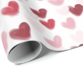 Liebesherzen Geschenkpapier (Rolleneckpunkt)