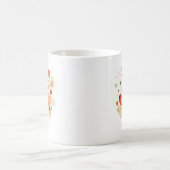 Liebesherzen im Wasserfarben-Klassik-Stil Becher Kaffeetasse (Mittel)