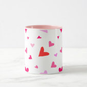 Liebesherzen Tasse (Zentrum)