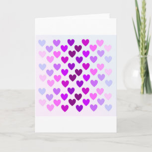 Liebesherzen Valentinstag romantisch monochrom Feiertagskarte