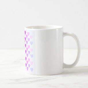 Liebesherzen Valentinstag romantisch monochrom Kaffeetasse