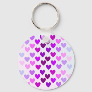 Liebesherzen Valentinstag romantisch monochrom Schlüsselanhänger