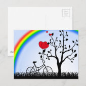 Liebeshügel Postkarte (Vorne/Hinten)