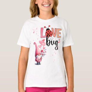 Liebeskäfer -- Gnom, Blumen, Luftballons T-Shirt