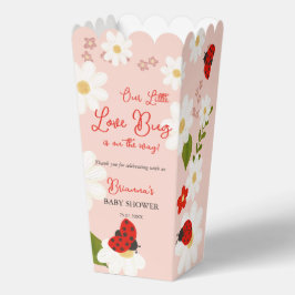 Liebeskäfer süße Marienkäfer-Baby-Party personalis Geschenkschachtel