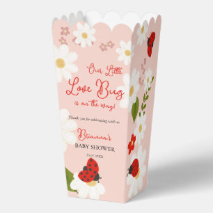 Liebeskäfer süße Marienkäfer-Baby-Party personalis Geschenkschachtel
