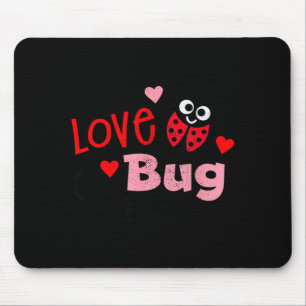 Liebeskäfer Süße Marienkäfer Vintage Kinder Valent Mousepad