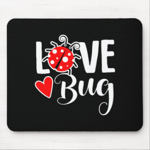 Liebeskäfer Süßes Valentinstag Party Marienkäfer T Mousepad