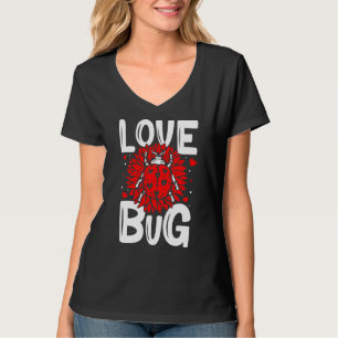 Liebeskäfer Valentinstag Glück Natur Date Sünde T-Shirt
