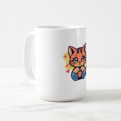 Liebeskätzchen Kaffeetasse (Vorderseite Links)