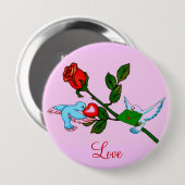 Liebesknopf Button (Vorne & Hinten)