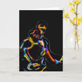 Liebeskuppel Karte (Gelbe Blume)