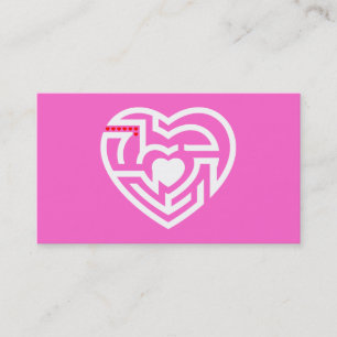 Liebeslabyrinth Visitenkarte