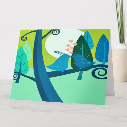 Liebeslied Karte (Vorderseite)