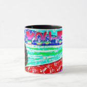 Liebesmädchen Tasse (Zentrum)