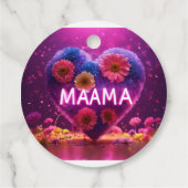 Liebesmarken für die Geschenkmutter Geschenkanhänger (Rückseite)