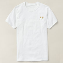 Liebesmasken-Balloons— Brustdruck T-Shirt