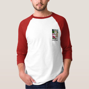 Liebesmeister-Katzen-Zitat-Humor-Foto Rot T-Shirt