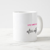 Liebesmodus Ein Jumbo-Tasse (Vorderseite Rechts)