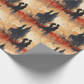 Liebespaar Geschenkpapier (Ecke)