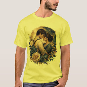Liebespaar im Mondlicht. T-Shirt