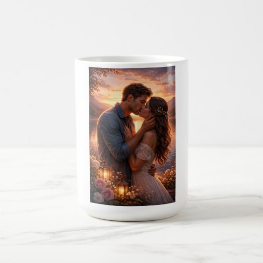 Liebespaar Kaffeetasse (Mittel)