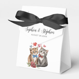 Liebespaar Katzen Geschenkschachtel
