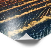 Liebespaar Motiv -  Fotodruck (Ecke)