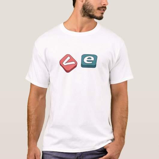 Liebespaar T-Shirt (Vorderseite)