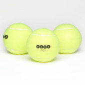 Liebespapa Tennisbälle (Multi)