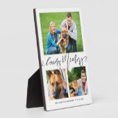 Liebespeicher | 3 Foto Pet Memorial Collage Fotoplatte (Seite)