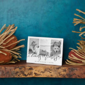 Liebespeicher | Modern Pet Memorial Foto Collage Fotoplatte (Seite)