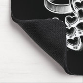 Liebespillen Liebe Valentinstag Geschenke Ehefrau Mousepad (Ecke)