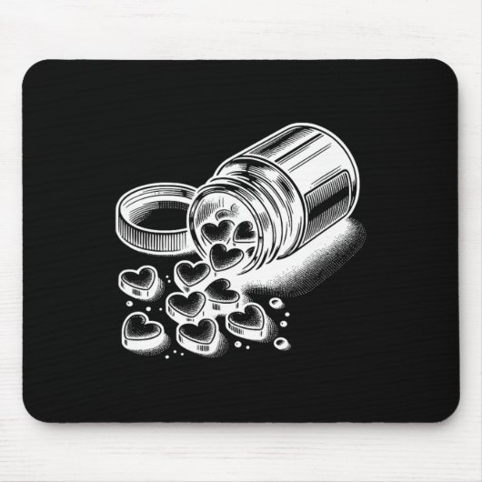 Liebespillen Liebe Valentinstag Geschenke Ehefrau Mousepad (Vorne)
