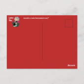 Liebespostkarte Postkarte (Rückseite)