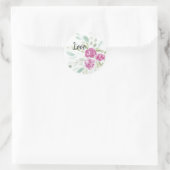 Liebesrose Aufkleber (Tasche)
