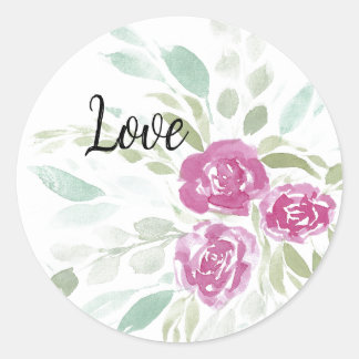 Liebesrose Aufkleber