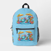 Liebesrucksack Bedruckter Rucksack (Vorderseite)